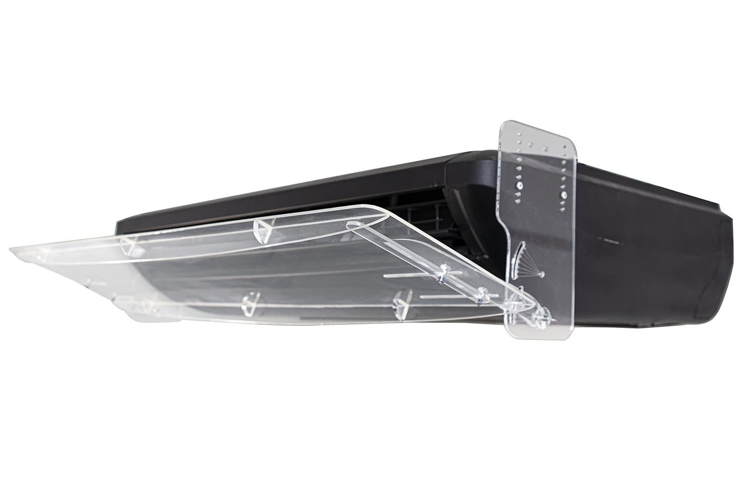 Defletor Ar Condicionado Piso Teto Ajustável Universal Acrílico 100% Puro - Vários Tamanhos - Desvio de Ar (90 a 120 cm)