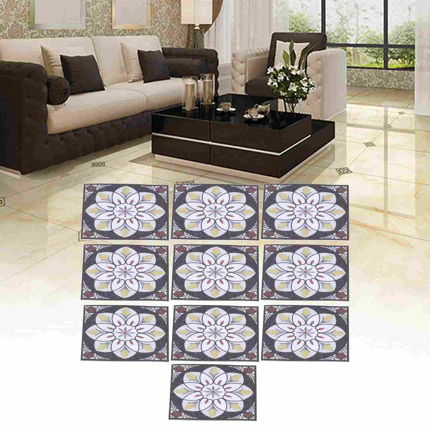 Adesivos de Azulejo Autoadesivos Diagonais em PVC - Transforme Paredes e Pisos com Estilo e Facilidade