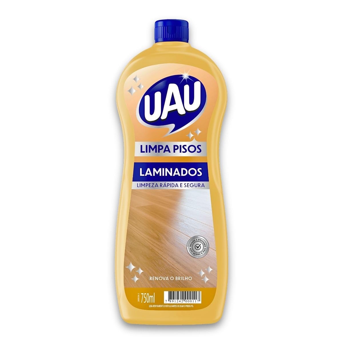 Limpa Pisos Uau Laminados - Brilho e Proteção para Seus Pisos com Segurança