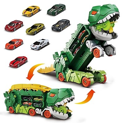 Pista Dinossauro 2 em 1: Aventura e Diversão!
