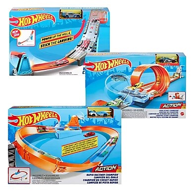 Pista Hot Wheels Action: Aventura e Velocidade!