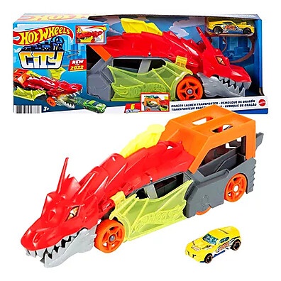 Pista Hot Wheels Dragão Lançador: Aventura Radical!