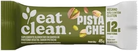 Barrinha de Proteina - 1 Barra 45g Pistache - Eat Clean
