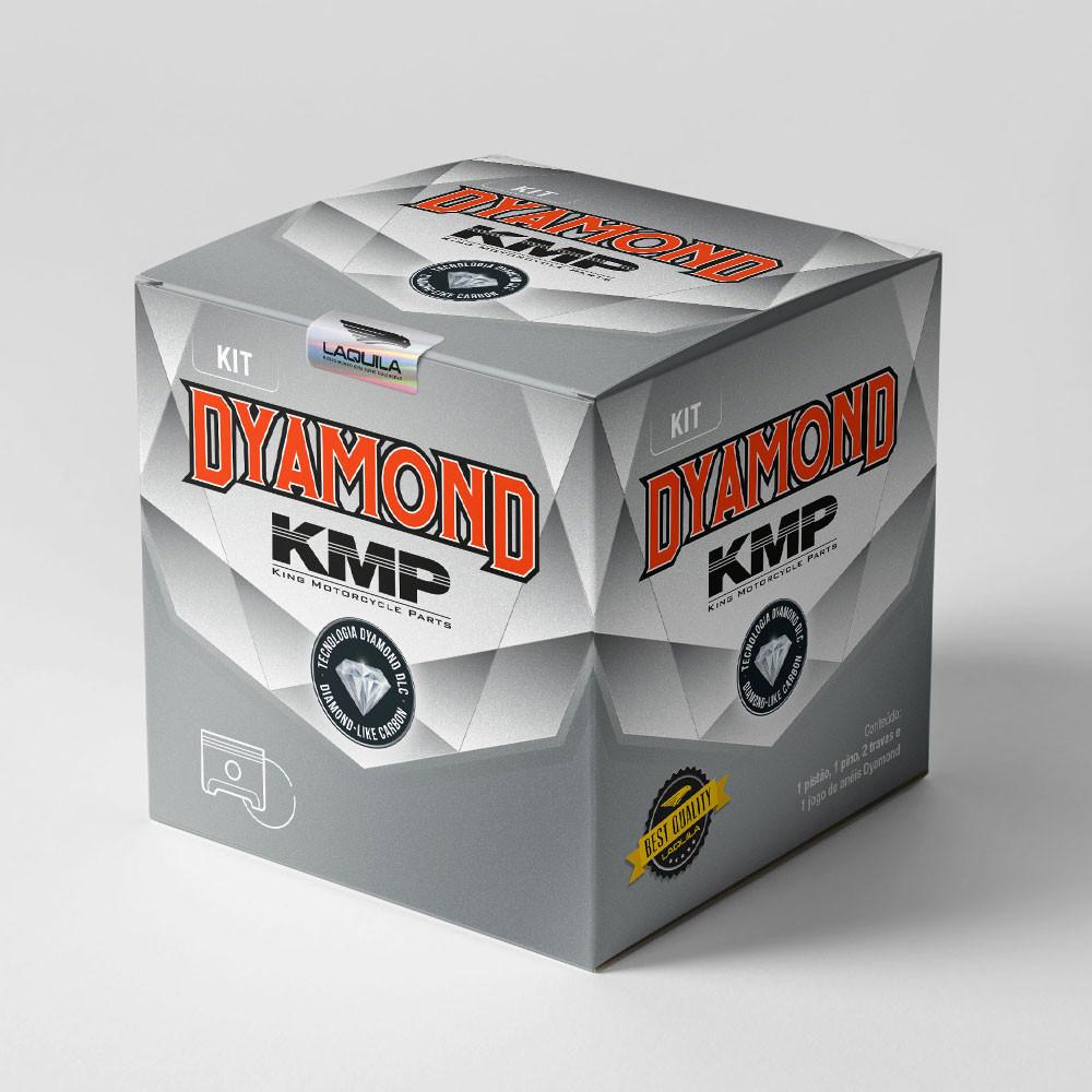 Pistão Kit com Anel KMP Dyamond CG 150 0.50: Restaure o Poder do Seu Motor