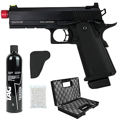 Pistola Airsoft Hi Capa 4.3: Kit Completo + Brinde!