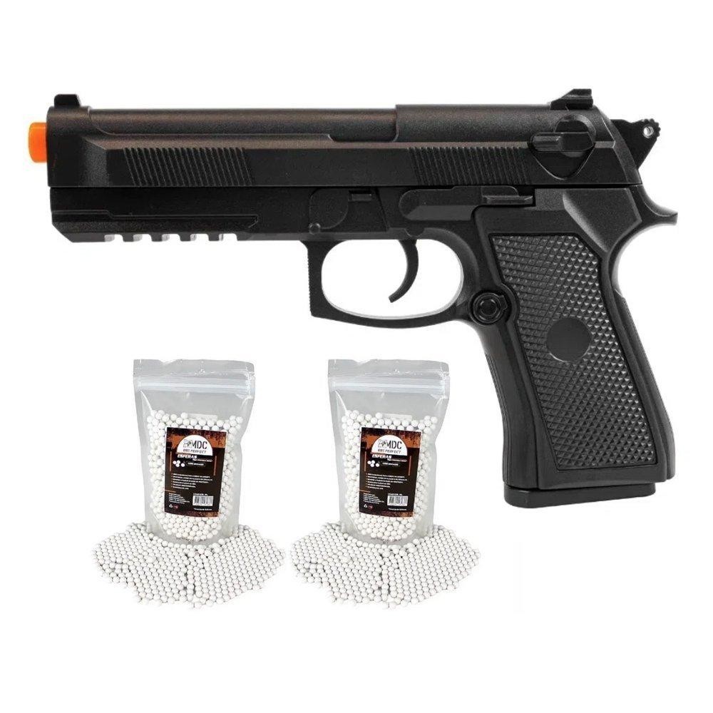 Pistola Airsoft Rossi PT92 V21: Precisão e Custo-Benefício
