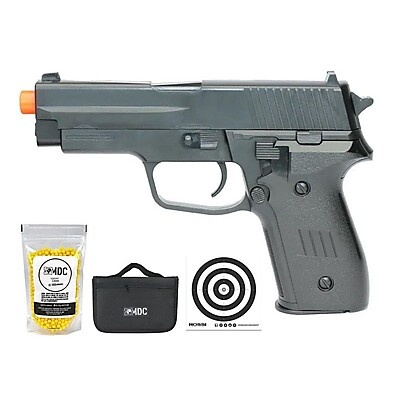 Pistola Airsoft Vigor P226: Kit Completo para Iniciantes