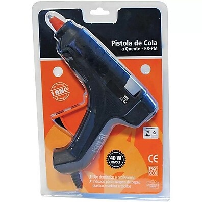 Pistola de Cola Quente 40W Foxlux: Cole com Precisão!