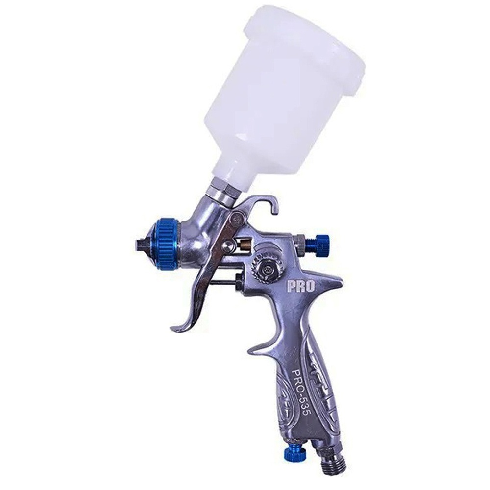 Pistola de Pintura HVLP PRO-535: Retoques Impecáveis!
