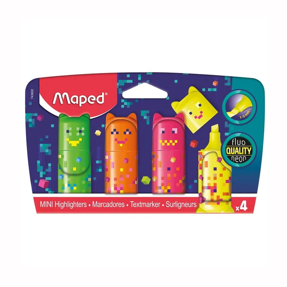 Pixel Party Maped: 4 Cores Neon para Seus Textos!