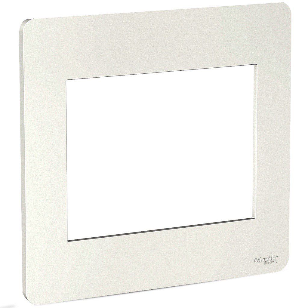 Placa 4x4 Orion Branco Schneider: Design e Segurança