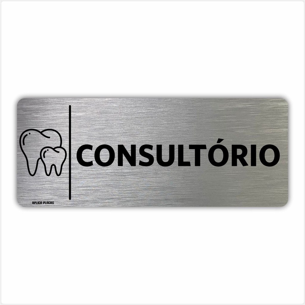 Placa Consultório Dentista: Sinalize com Estilo!