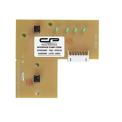 Placa Controladora Lavadora: Potência e Interface