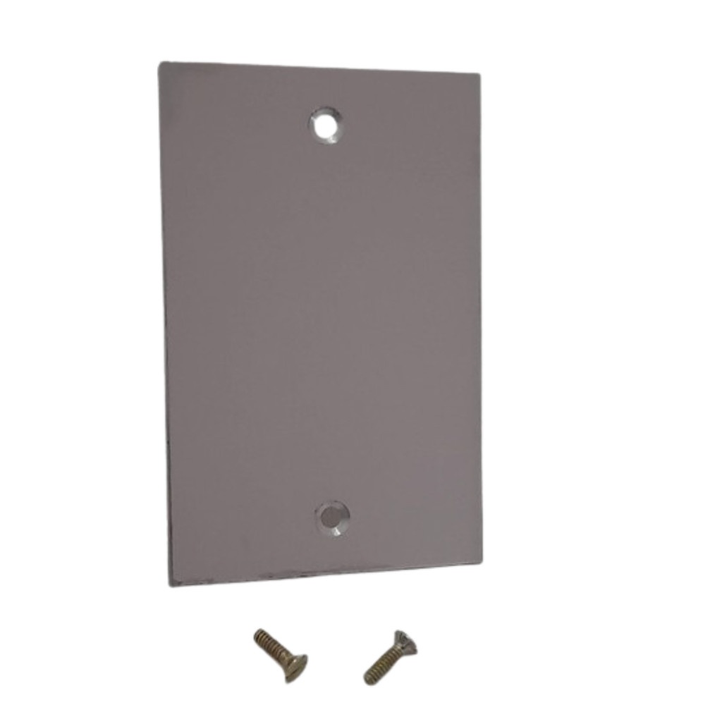 Placa de Aço Inox 4x2 Cega: Solução Prática para Instalações Elétricas