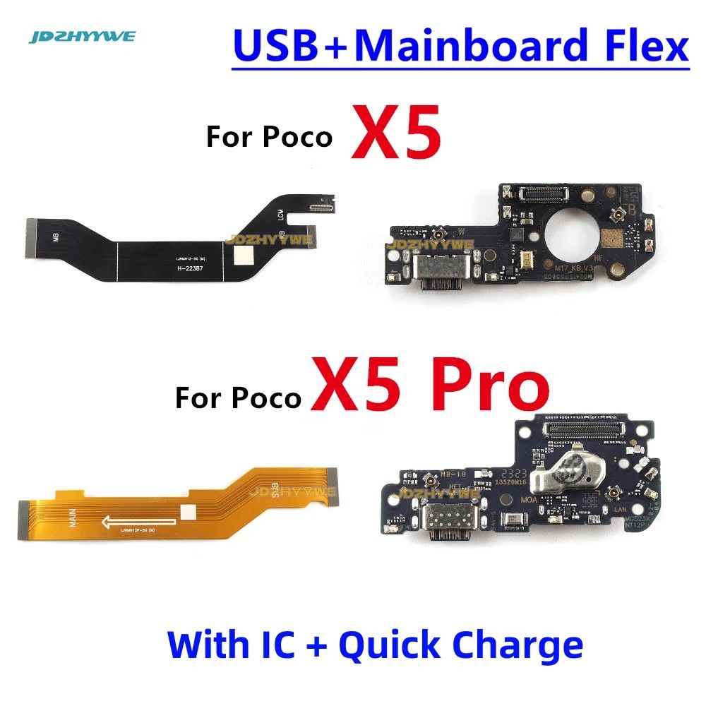 Placa de Carga Poco X5 Pro 5G: Reparo Rápido!