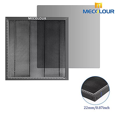 Placa Favo de Mel Laser: Corte e Gravação Precisos