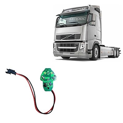 Placa LED Farol Volvo: Reparo e Upgrade!