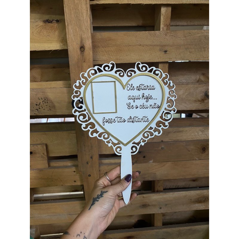 Placa para Casamento Personalizada: Homenagem Única em MDF 3mm