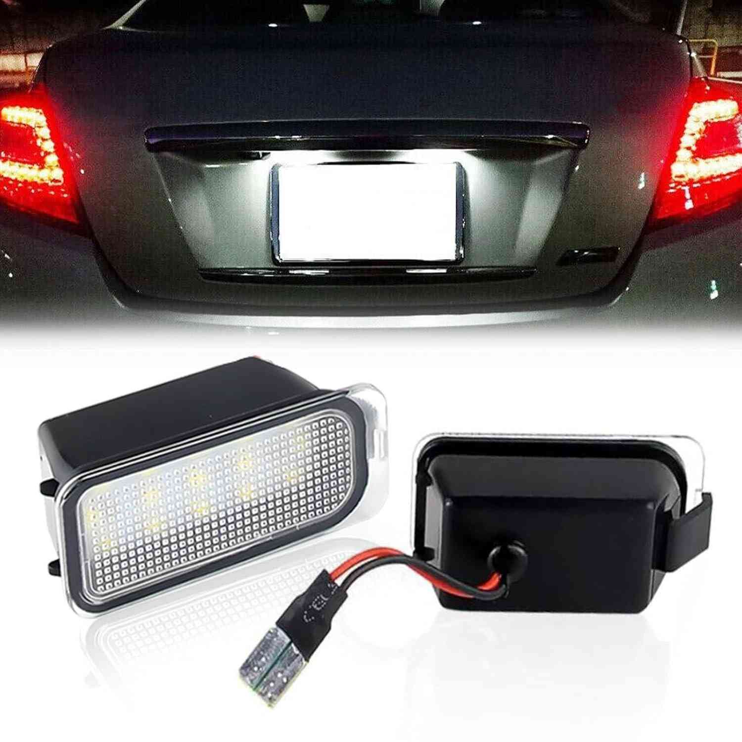 Ilumine Sua Placa com LED: Kit Premium para Ford Tourneo, Transit, Connect, Courier e Jaguar XJ/XF (2008-2015)