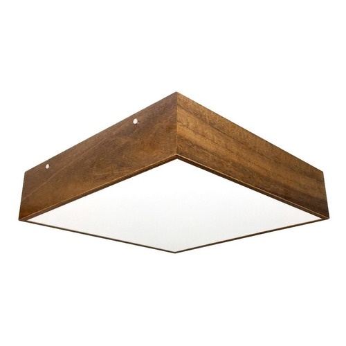 Plafon Box Imbuia 20cm: Elegância e Luz na Sua Casa