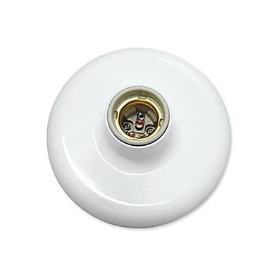 Plafon Branco Ilumi 100W 250V: Iluminação Elegante e Potente
