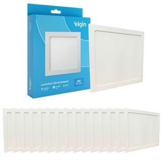 Plafon LED Embutir Elgin: Iluminação Moderna e Eficiente