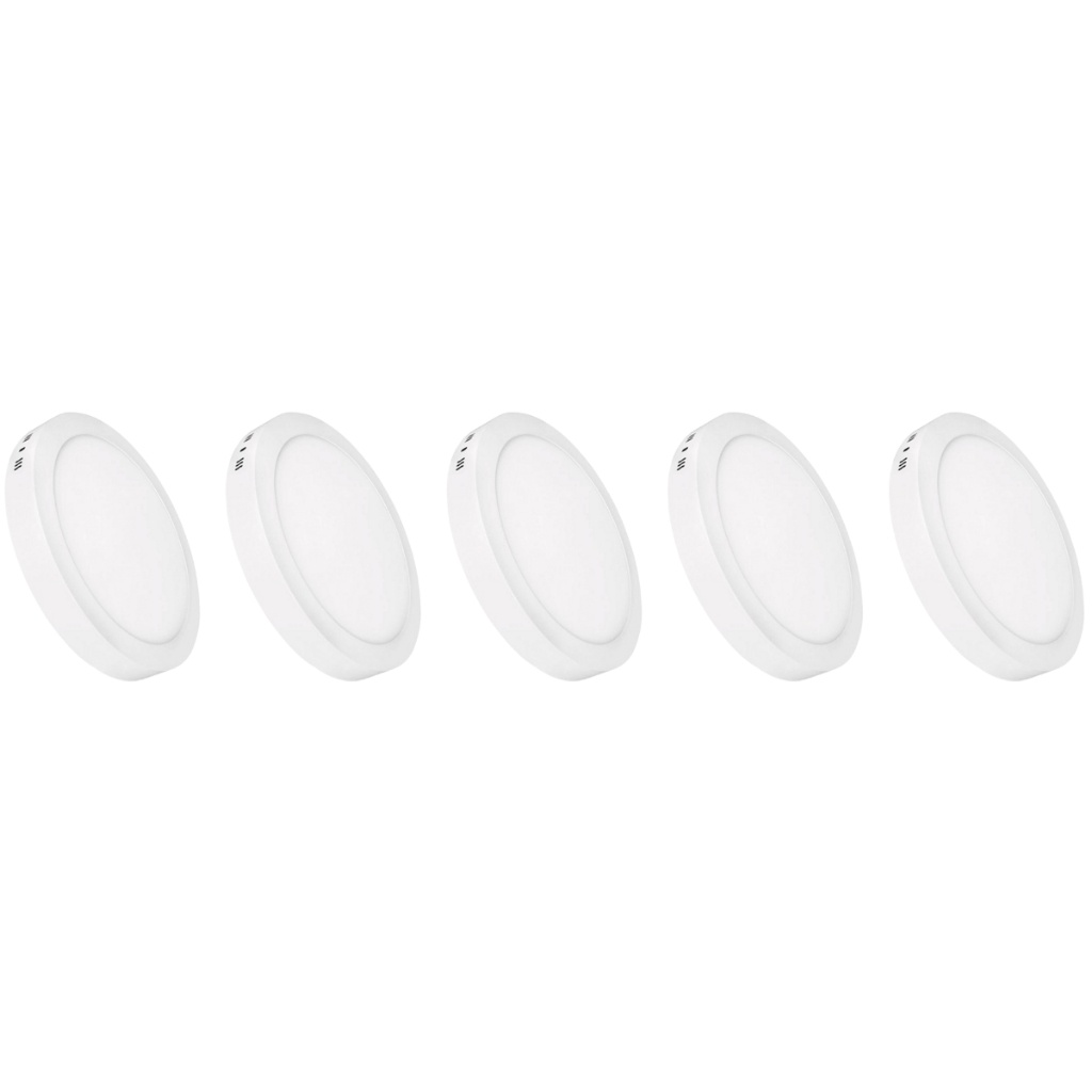 Plafon LED Redondo 6W: Ilumine com Economia!