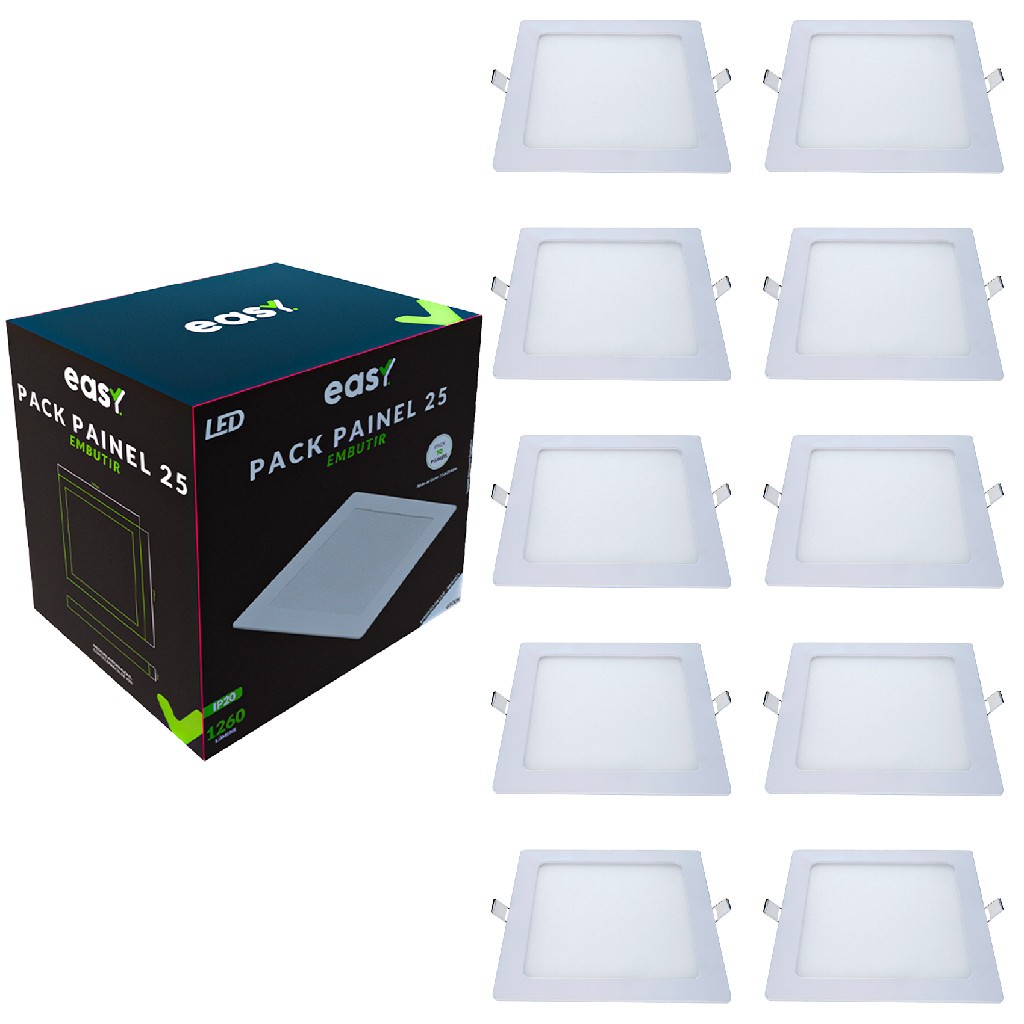 Plafons LED 30x30: Ilumine com Economia!