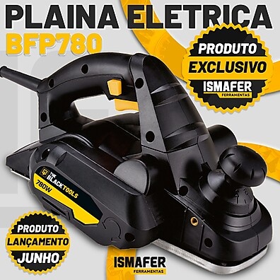 Plaina Elétrica 780W: Precisão Profissional!