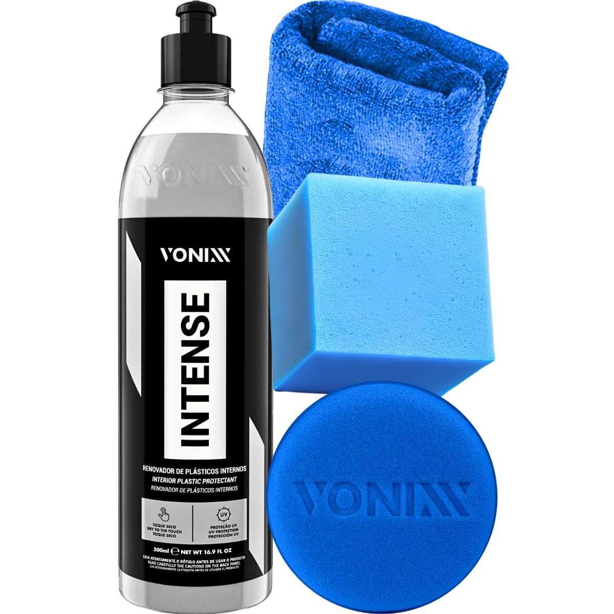 Renovador de Plásticos Internos Vonixx Intense: Kit Completo para Interior Impecável