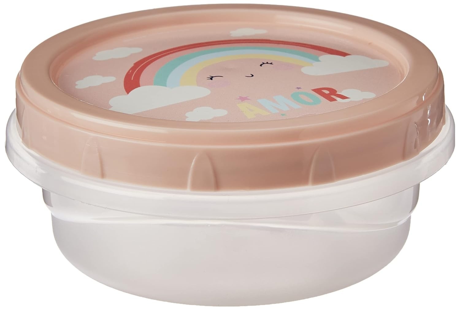 Pote 390ml Baby Princess Plasútil - Seguro, Prático e Ideal para Transição Alimentar