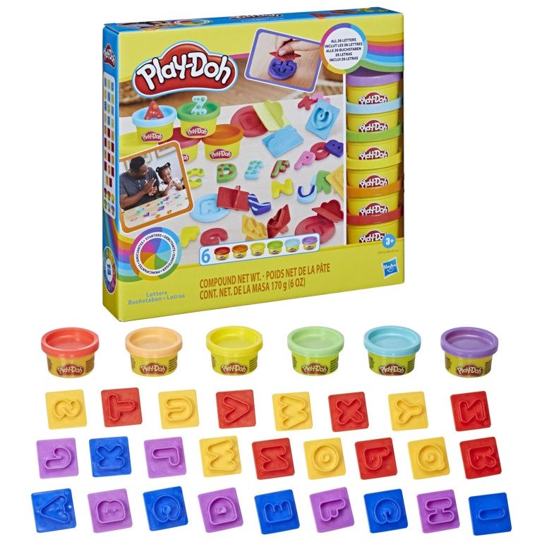 Play-Doh Letras: Aprender Brincando!