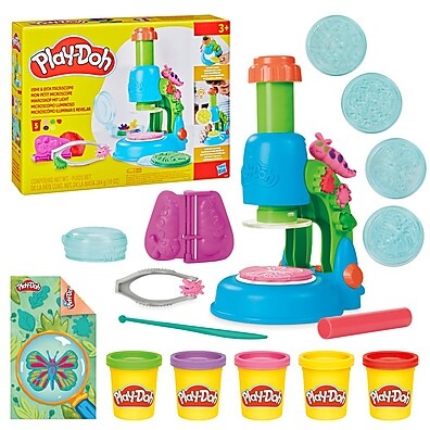 Play-Doh Microscópio: Explore a Ciência Divertida!