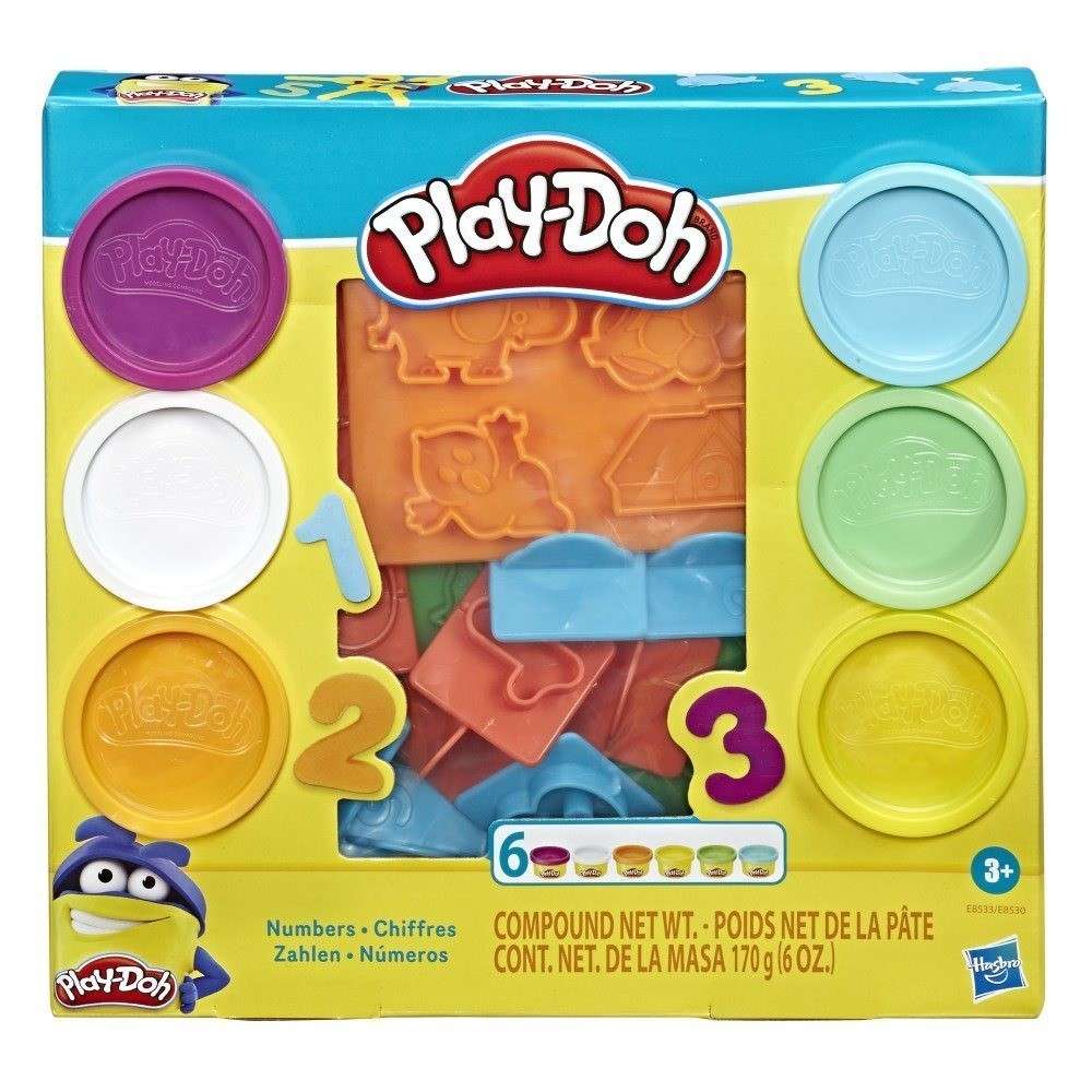 Play-Doh Números: Aprender Brincando!