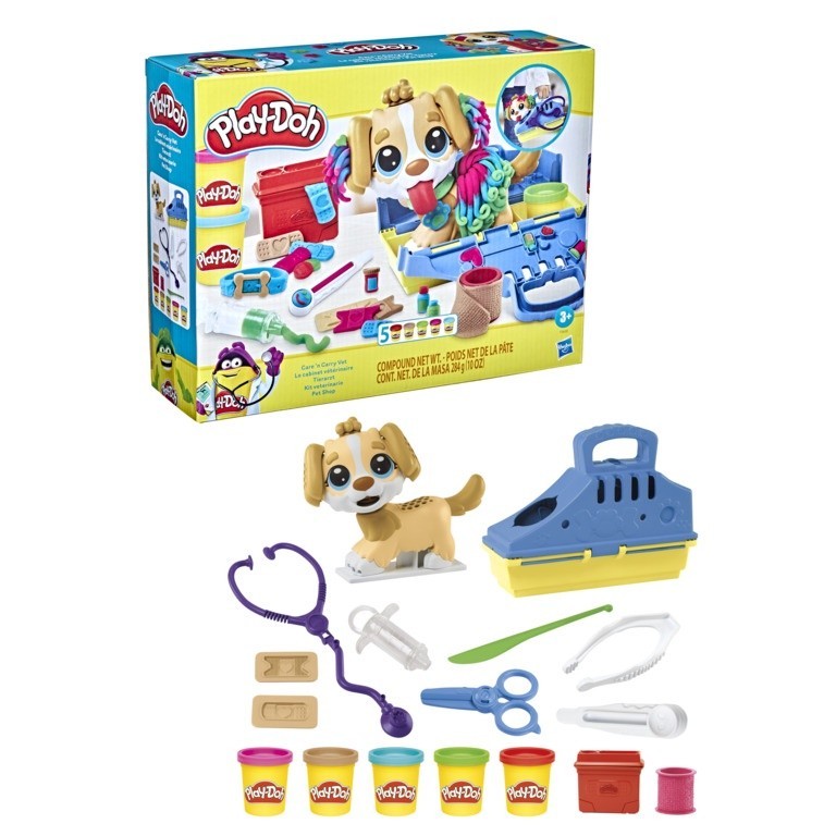 Play-Doh Pet Shop: Cuide e Modele seu Amigo!