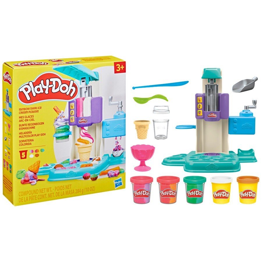 Play-Doh Sorveteria: Crie Delícias Coloridas!