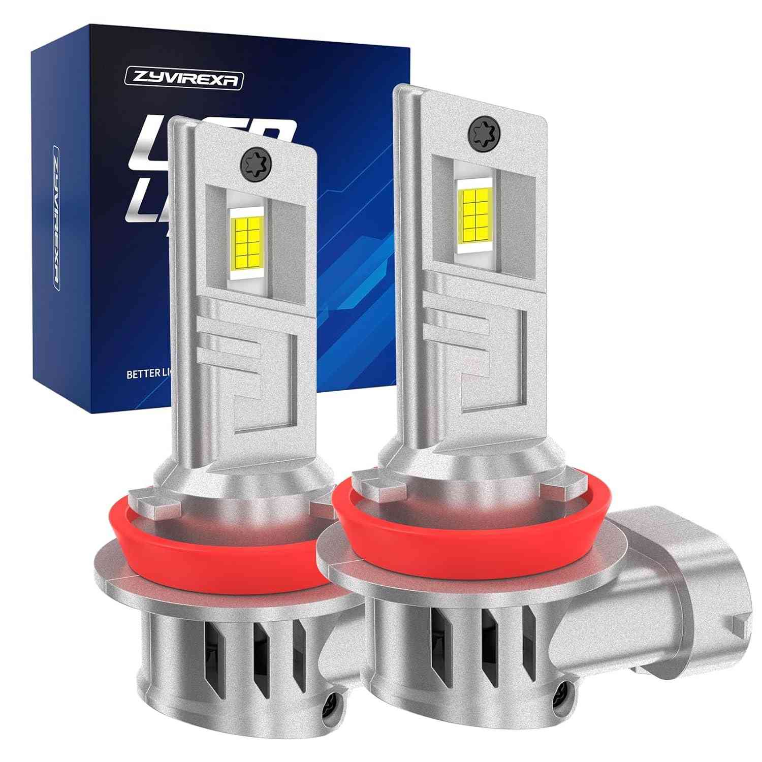 Lâmpadas de Neblina H11/H8 Brancas para Dodge Challenger 2015-2023 - Plug and Play
