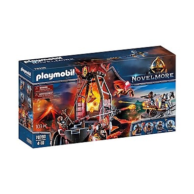 Playmobil Mina de Lava: A Batalha Épica Começou!