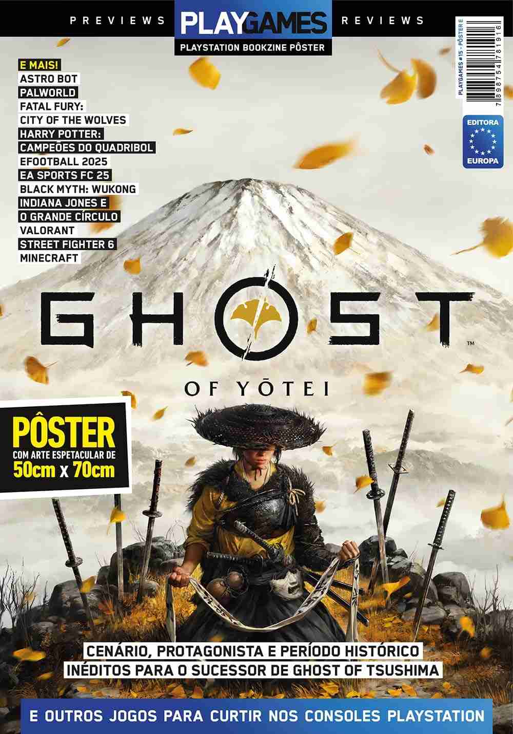 Ghost of Yotei: Superpôster Exclusivo PlayGames para Fãs de PlayStation