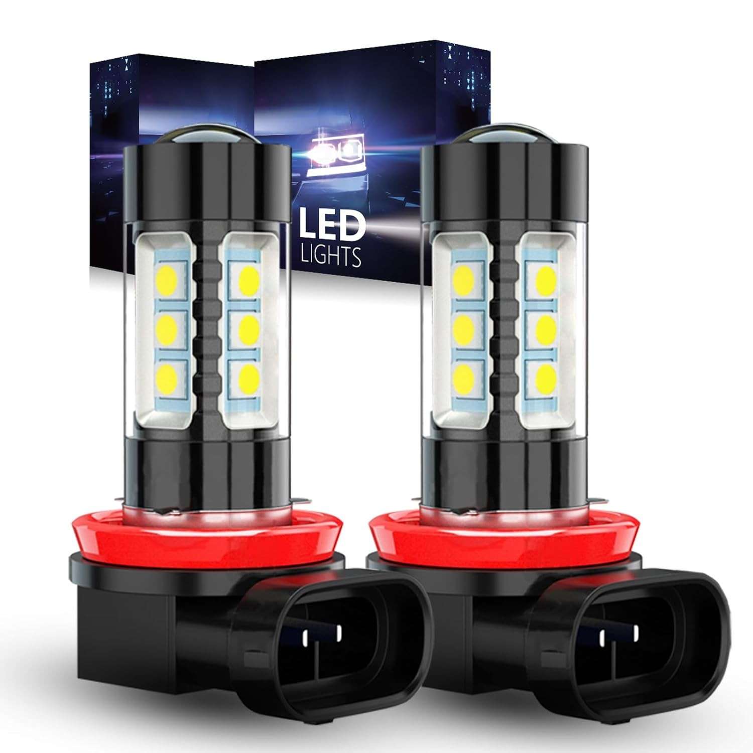 Lâmpadas de Neblina H11/H8 para Toyota Camry 2007-2014: Visibilidade Superior 6000K Plug & Play