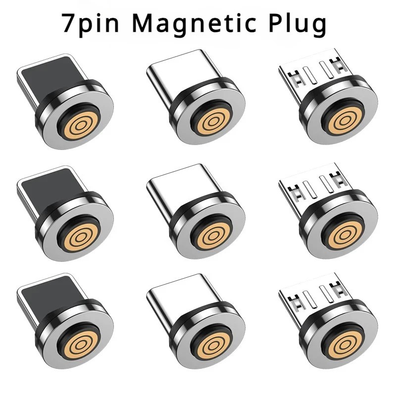 Plug Magnético de Carga Rápida: 5 Peças!