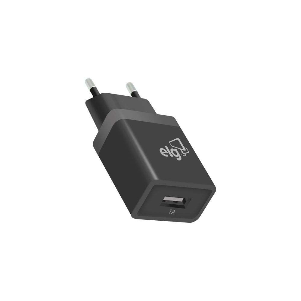 Carregador ELG WC1APT Universal USB 1A Speed Plus Port: Carga Rápida e Segura