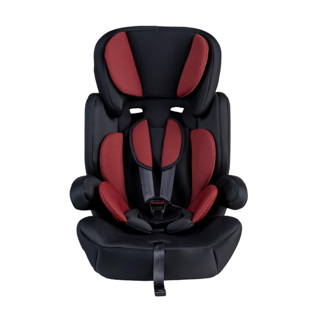 Cadeira Auto Bebê 9-36kg Angelbaby Plus Vermelha - Segurança e Conforto DRC G1/G2/G3