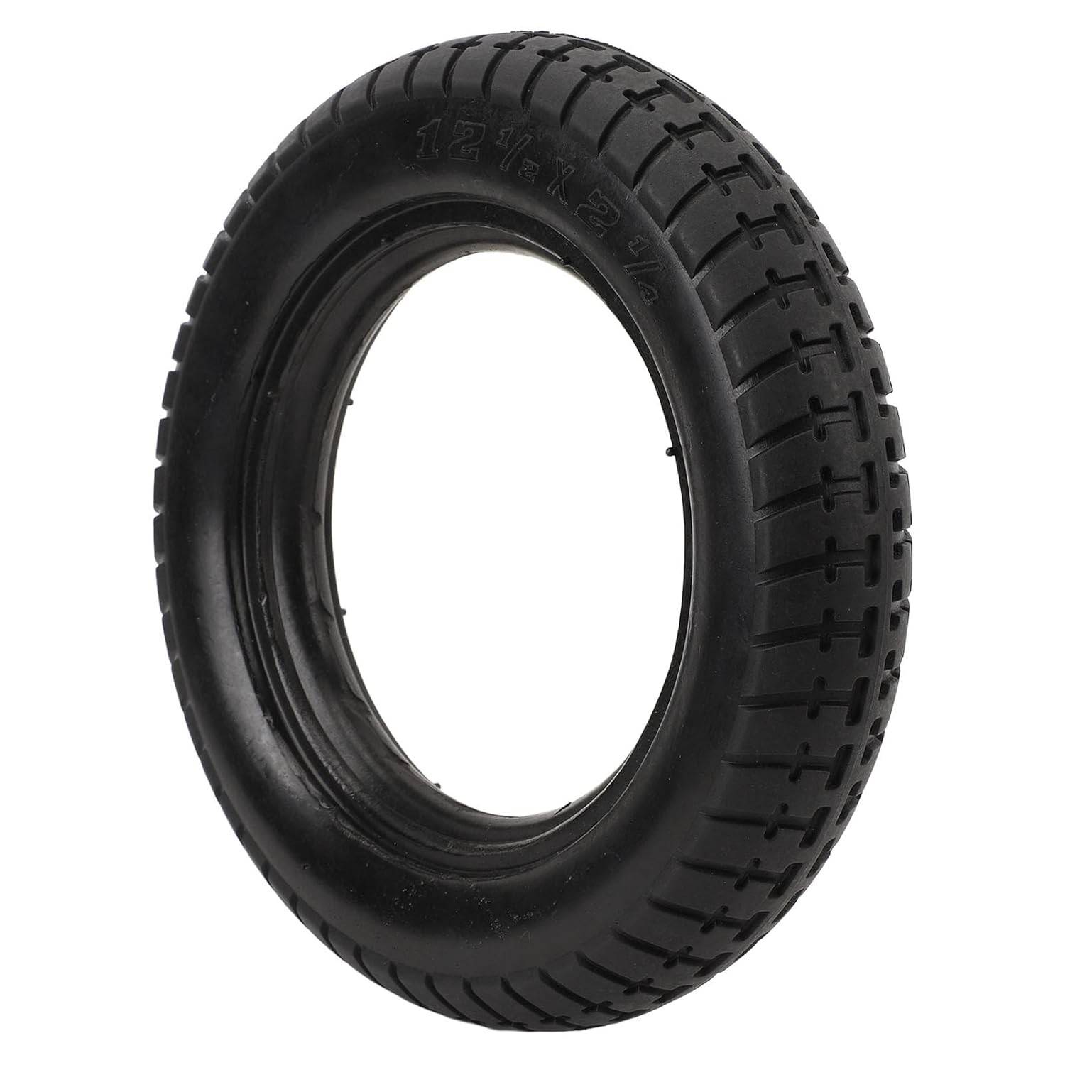 Pneu Sólido 12.5x2.25 Asixxsix: Antifuro, Sem Manutenção e Alta Performance