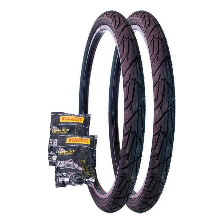 Pneu Bike Praia Levorin 26x1.95 + Câmara Pirelli