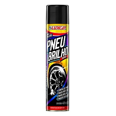Pneu Brilho Spray: Limpeza e Proteção Impecável