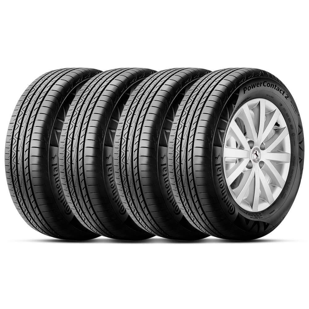 Pneu Continental PowerContact 2 Aro 16 – Performance e Segurança