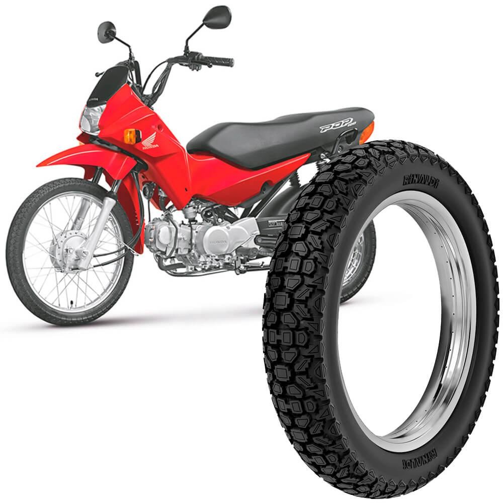 Pneu Moto Pop 100 Rinaldi 80/100-14: Durabilidade e Segurança