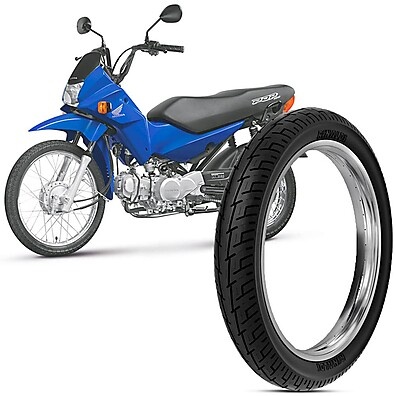 Pneu Moto Pop 110: Aro 14 Rinaldi BS32 – Durabilidade!