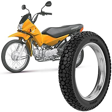 Pneu Moto Pop 110i Rinaldi 80/100-14: Durabilidade e Segurança